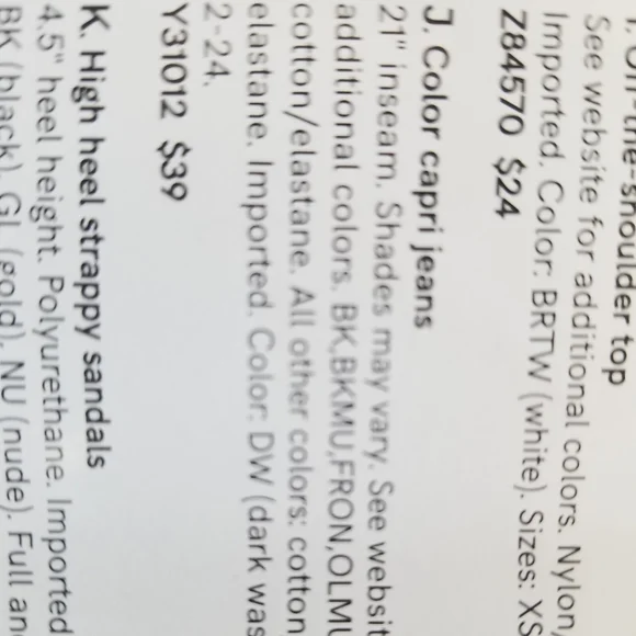 VENUS Capri Jeans (2) - Picture 3 of 4